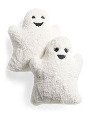 2pk Sherpa Ghost Pillows Set | Marshalls