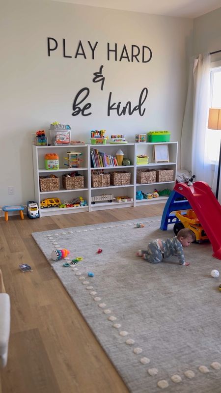 Time to clean out the boys play room! Linking up most of our favorite toys & products in here! 

**WHITE SHELVING is old from IKEA. I’m not sure they still sell them but if they do, it’s the Billy bookshelves. I used to have these in my closet at the old house & the quality of them is AMAZING! 

#LTKfamily #LTKbaby #LTKkids