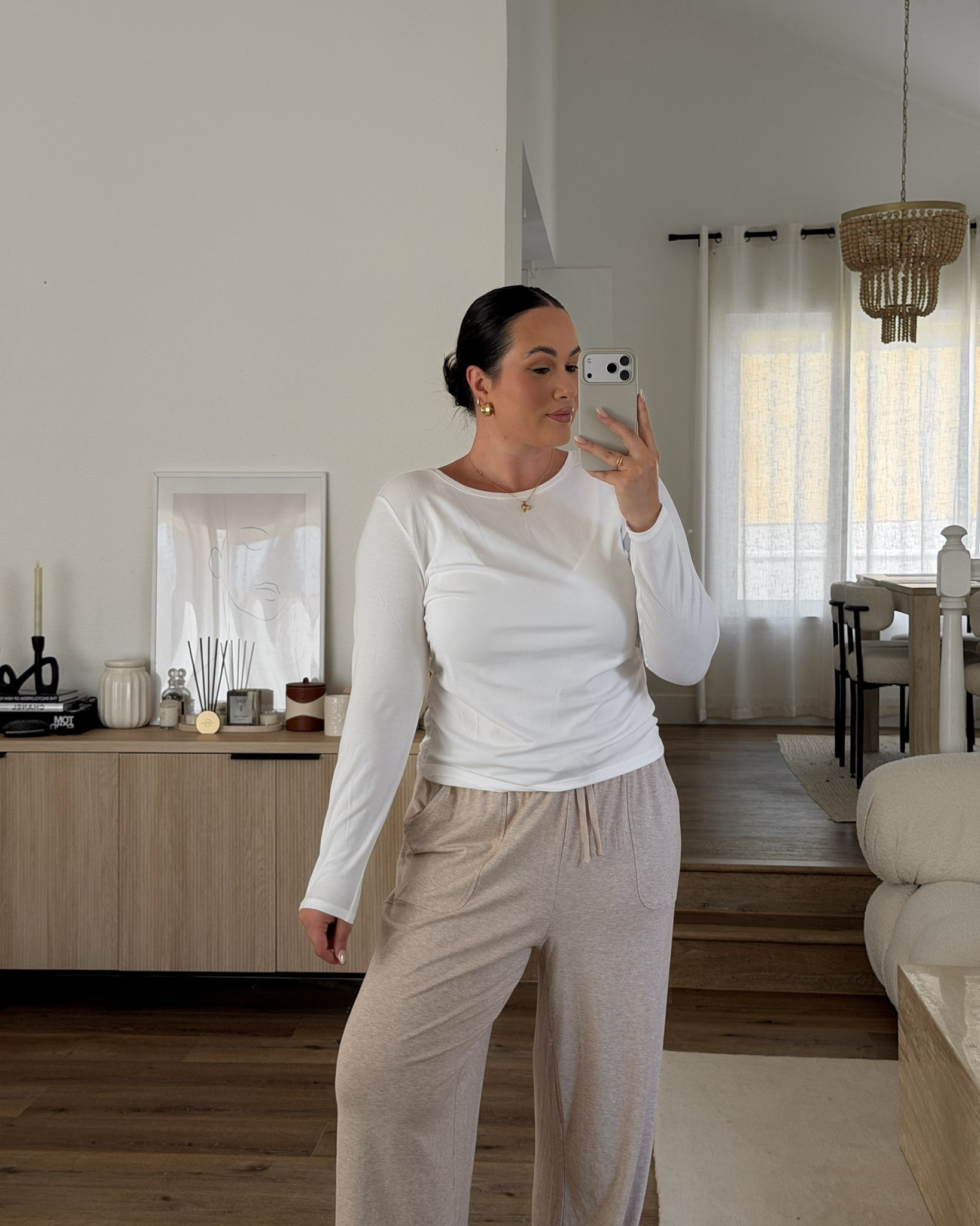 Sharing some of my favorite cozy loungewear - love how soft this shirt and pants are!

#LTKootd #LTKmomlife #LTKSeasonal