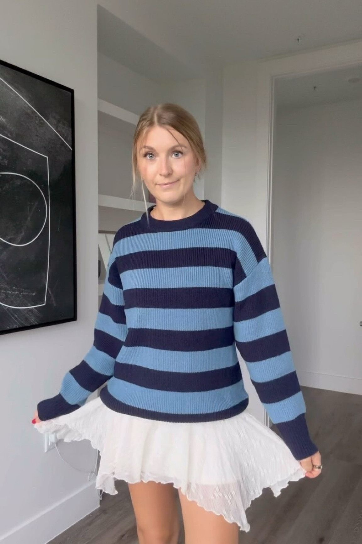 Skirts and sweaters are my favorite 

Links in LTK shop in bio 

Fall fashion / good quality sweaters / navy blue / mini skirt / flowy skirt / princess Polly / black sambas / Pinterest style / fall outfit ideas 

#falloutfits2024 #fallfashiontrends #miniskirt