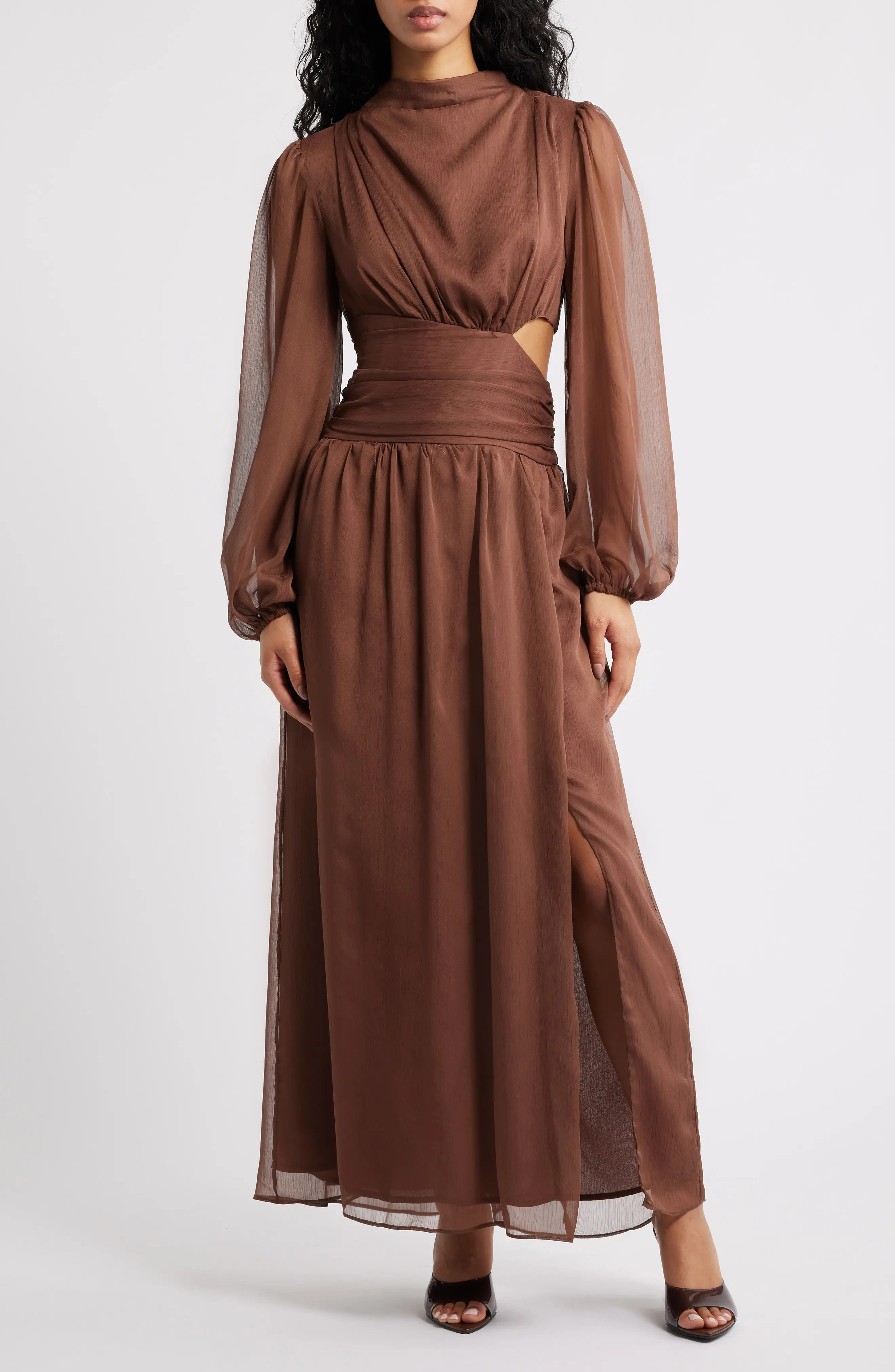 Petal & Pup Neveah Long Sleeve Maxi Dress (Women) | Nordstrom | Nordstrom