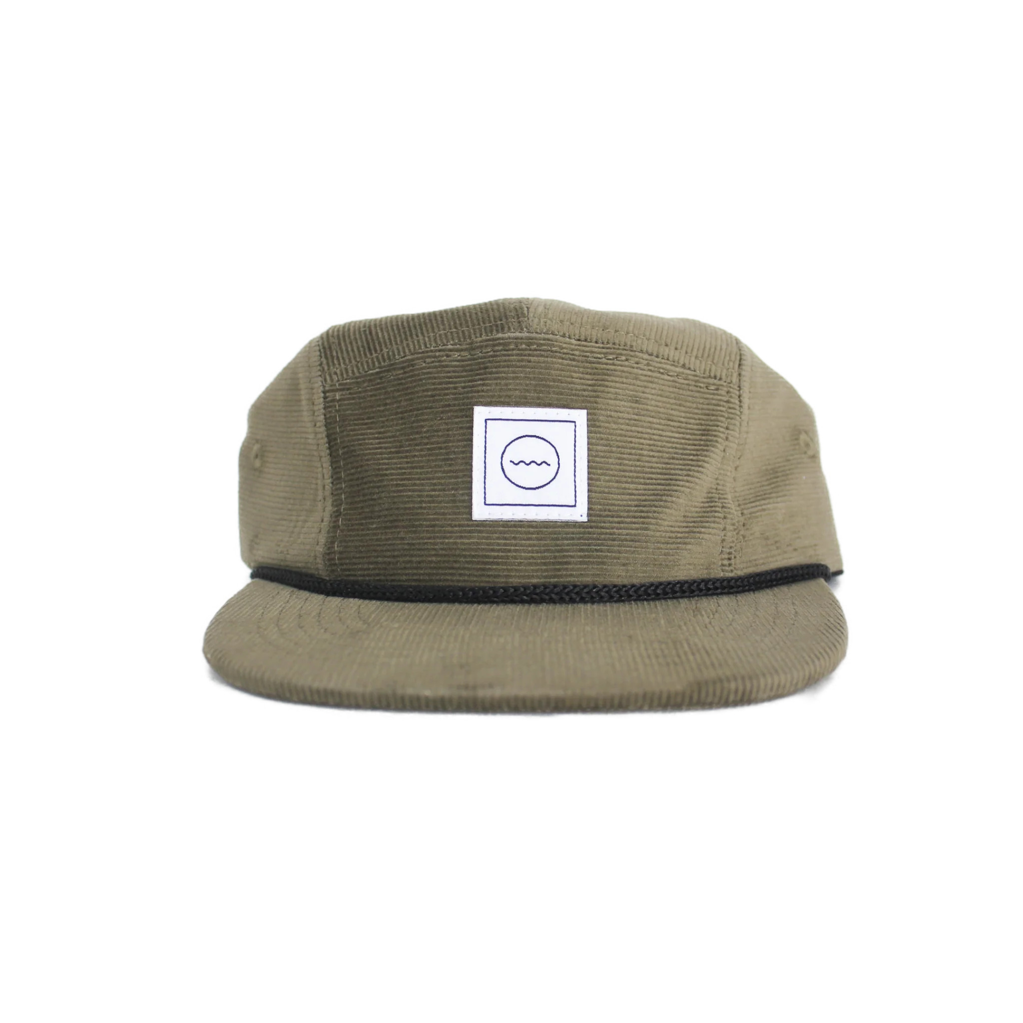 Corduroy Five-Panel Hat in Olive | Rad River Co.