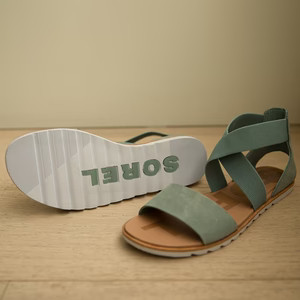 Sorel Ella II Sandal, Crushed Blue | Albion Fit