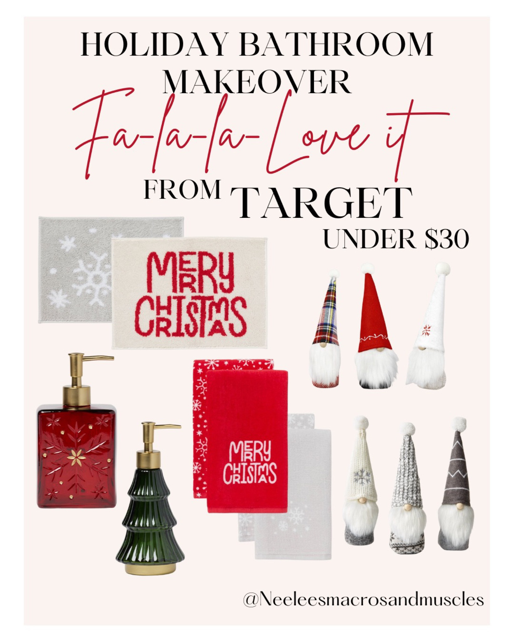 ITS ALMOST THANKSGIVING which means it’s basically CHRISTMAS!!!! 🎄🎅🏻✨

Jingle all the way to these great holiday deals at Target!!! such cute bath mats, hand towels, and more!!!!😍😍 

#LTKCyberWeek #LTKCyberSaleES #LTKHoliday