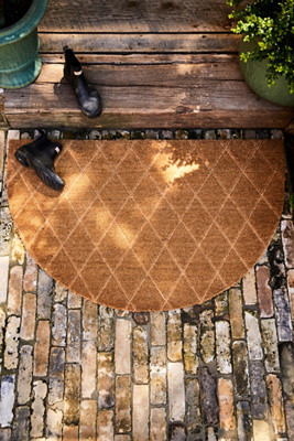 Trellis Half Moon Doormat | Terrain