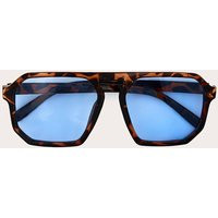 Tortoiseshell Lens Aviator Sunglasses | PrettyLittleThing UK