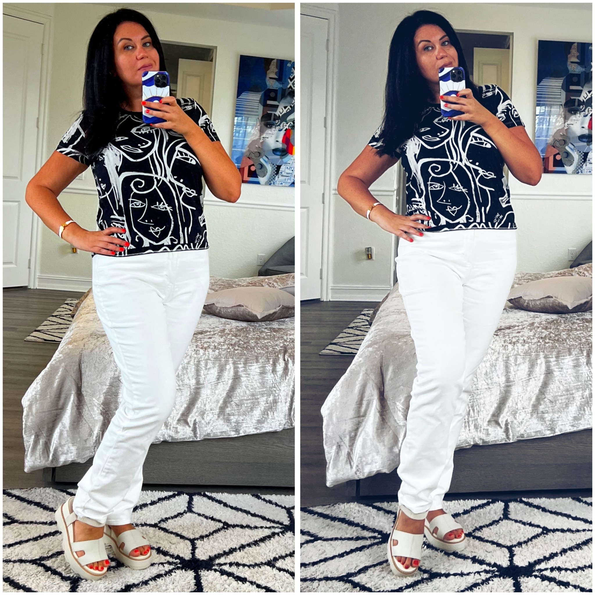 Graphic Tshirt? No problem!
Desigual makes some really pretty ones and the quality is fantastic!

#LTKStyleTip #LTKSaleAlert #LTKFindsUnder100