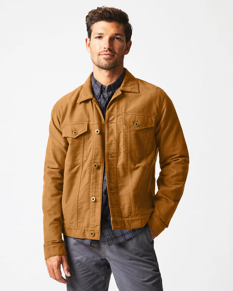 MOLESKIN TUPELO TRUCKER JACKET - | Billy Reid Inc.
