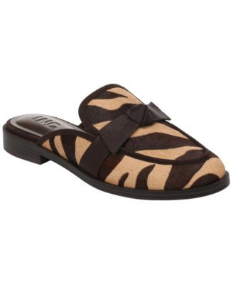 I.n.c. International Concepts Women's Karindaa Slip-On Flats, Macy's Exclusive - Cafe Zebra Haircalf | Macy's