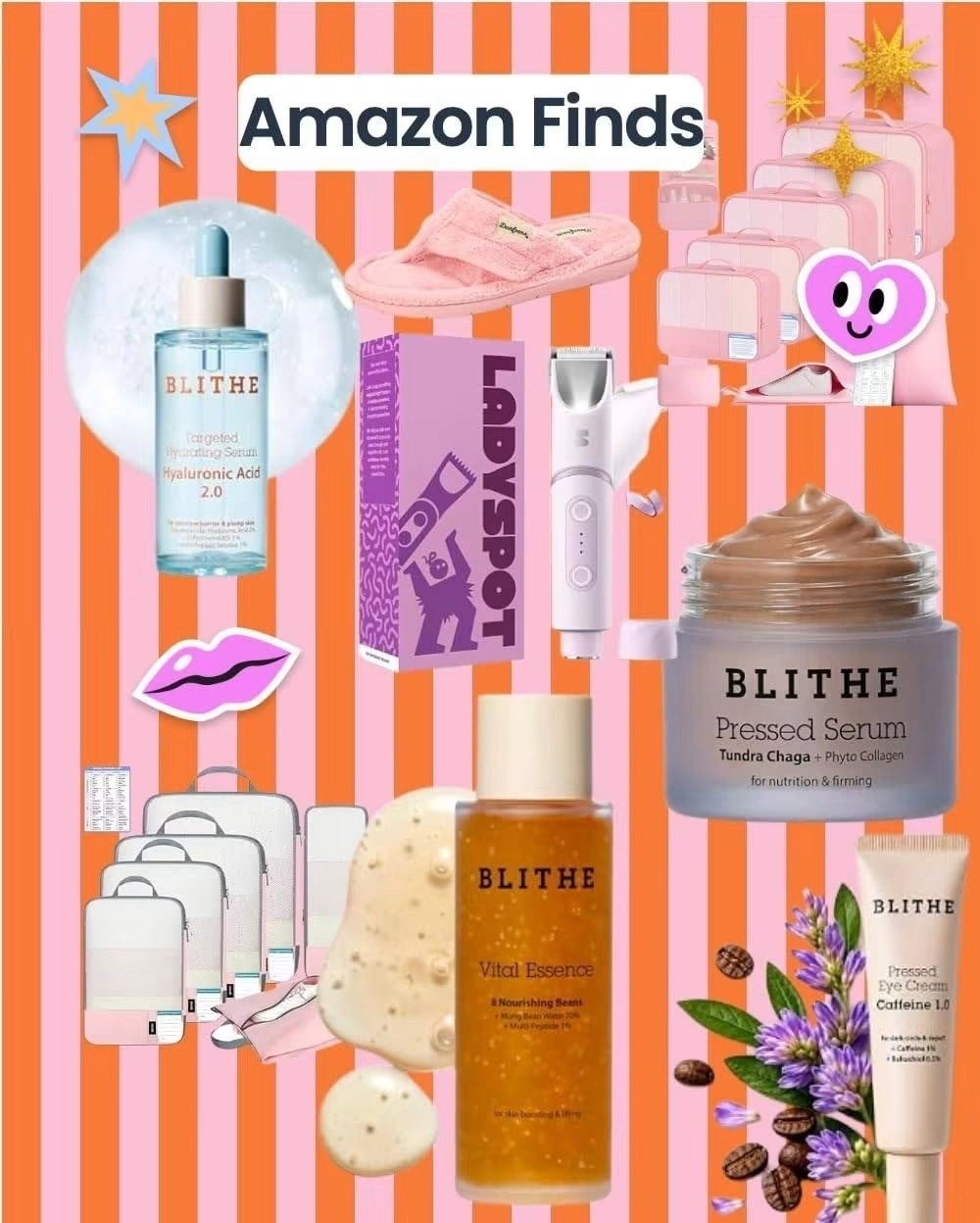 Spoiled this week 🎁 and genuinely impressed with everything I was gifted for amazon reviews — Blithe Skincare (obsessed with the eye cream + pressed serum), a Ladyspot razor, and travel bags that made packing so easy ✈️
Full review on the blog (link
Below 👇) — all available on Amazon!
Have you tried any of these? 👇
#productreviews #skincare #SelfCareSunday #blogger

#LTKselfcare #LTKmorningroutine #LTKdayinmylife