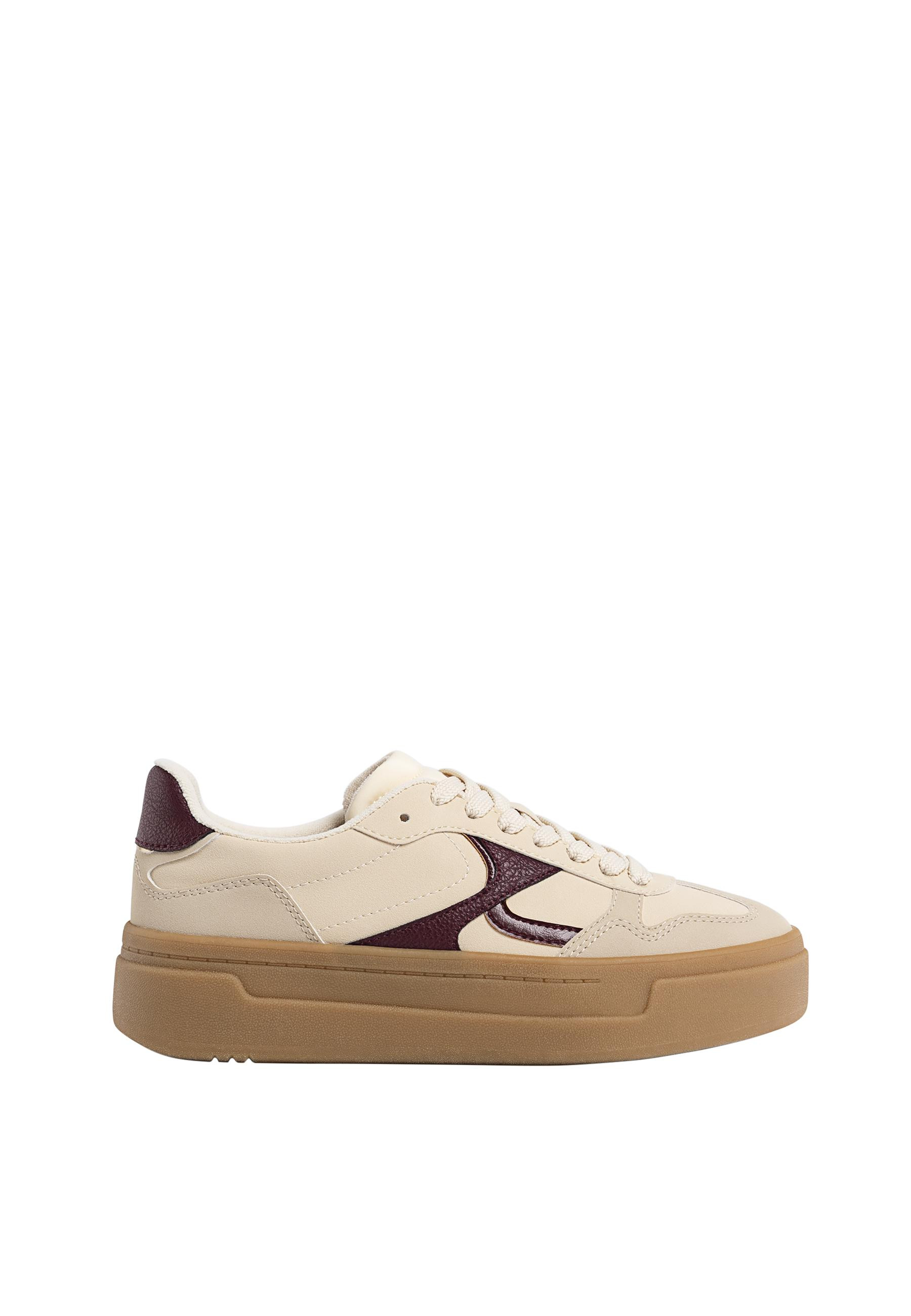 Flatform trainers - Women's fashion | Stradivarius United Kingdom | Stradivarius (UK)