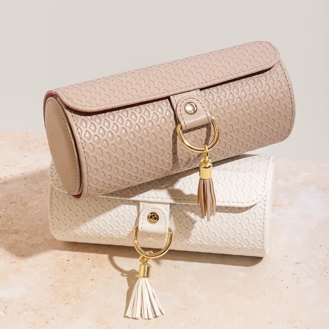 Vlando Viaggio Small Jewelry Case Box, Travel Essential Accessories for Women, Gifts for Traveler... | Amazon (US)