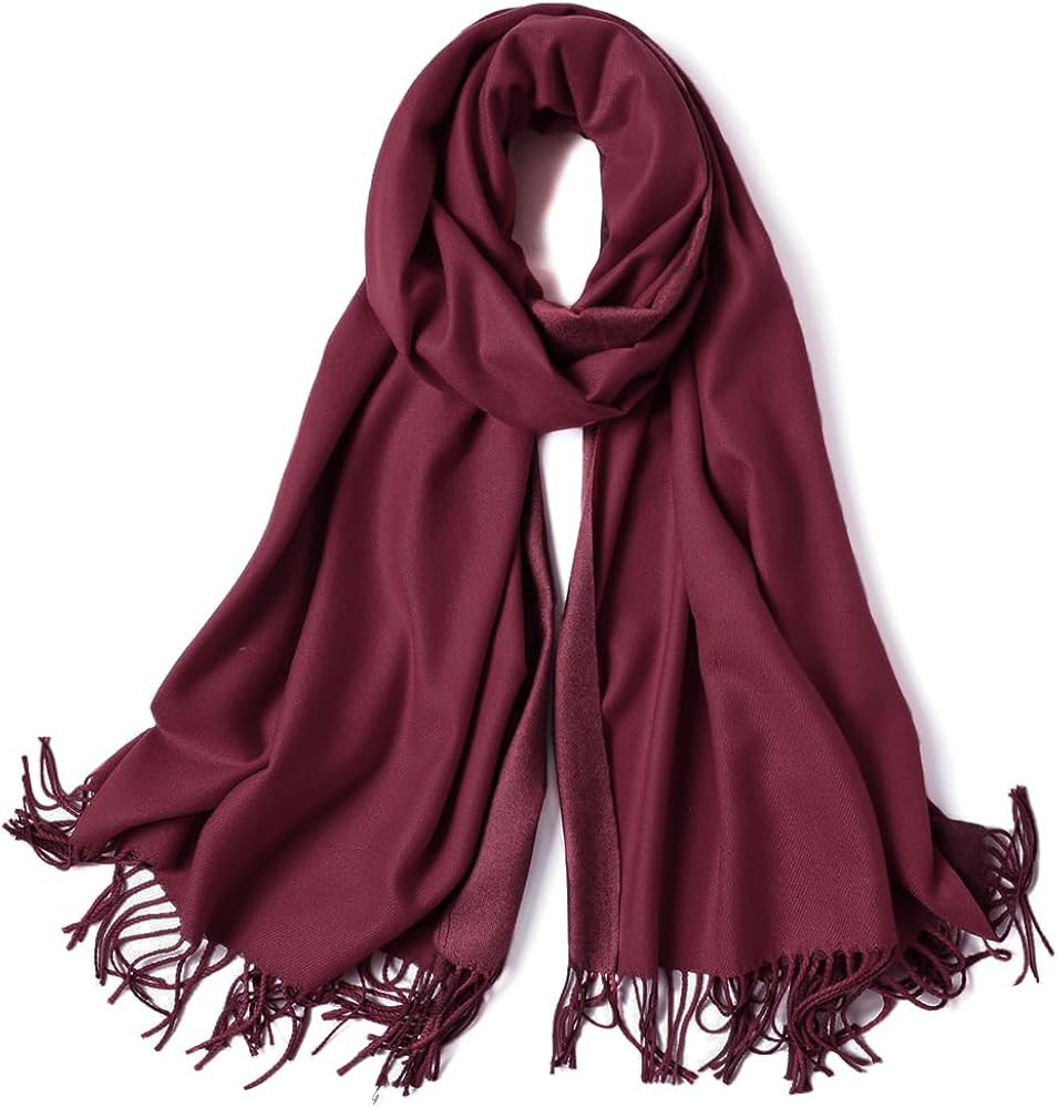 SOJOS Women Large Soft Cashmere Feel Pashmina Shawls and Wraps Winter Scarf for Evening Dresses S... | Amazon (US)