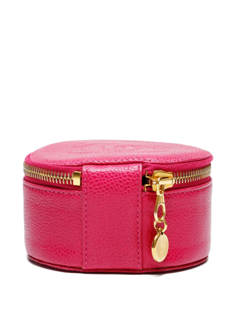 CHANEL Pre-Owned 1994-1996 CC Mark pouch - Pink | Farfetch Global