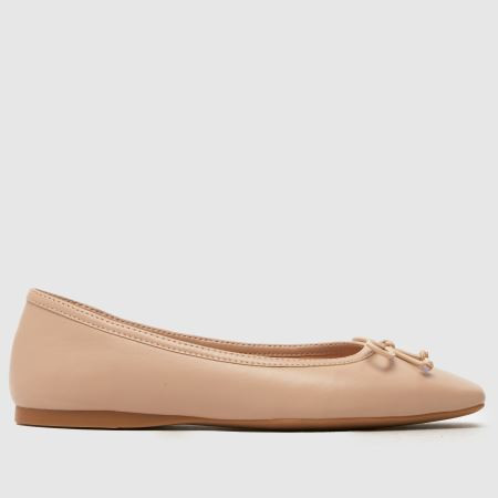 Womens Natural schuh Lotta Ballerina Flat Shoes | schuh | Schuh