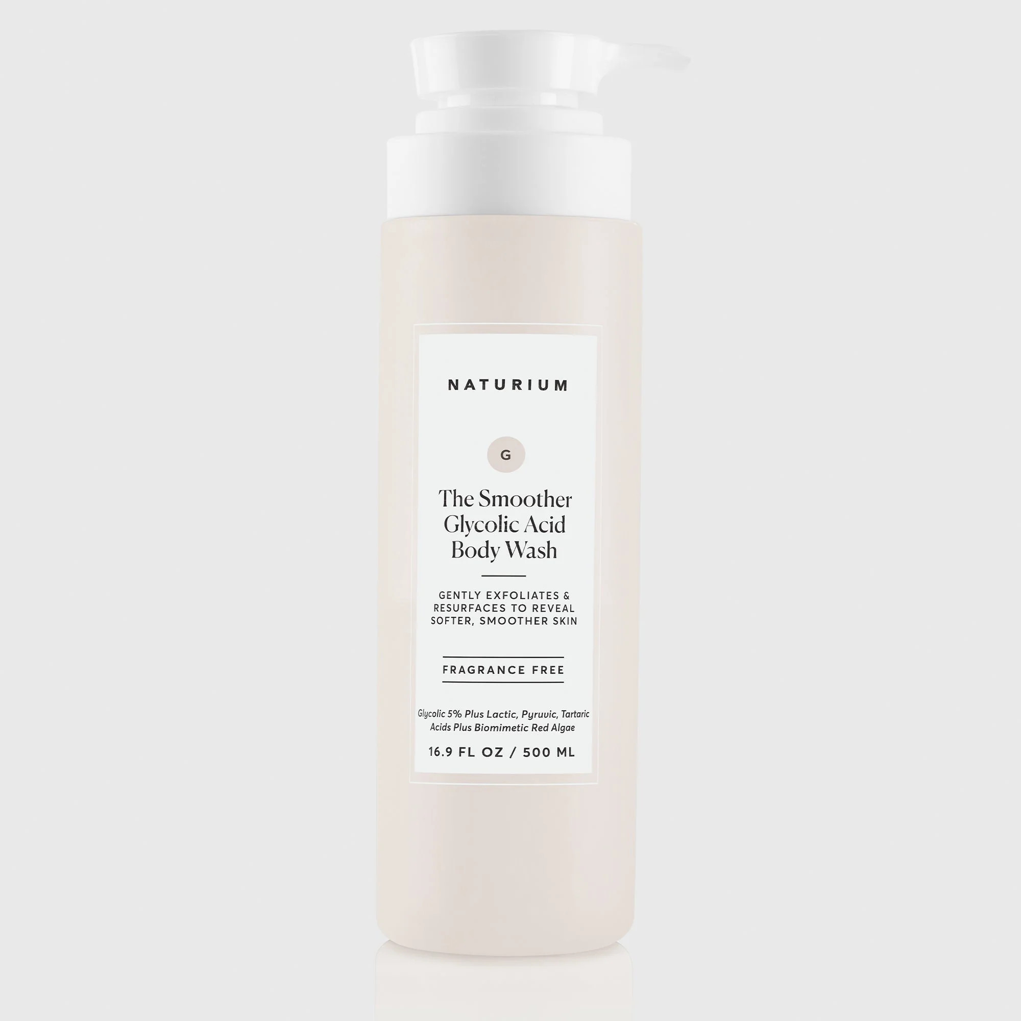 The Smoother Glycolic Acid Exfoliating Body Wash | Naturium