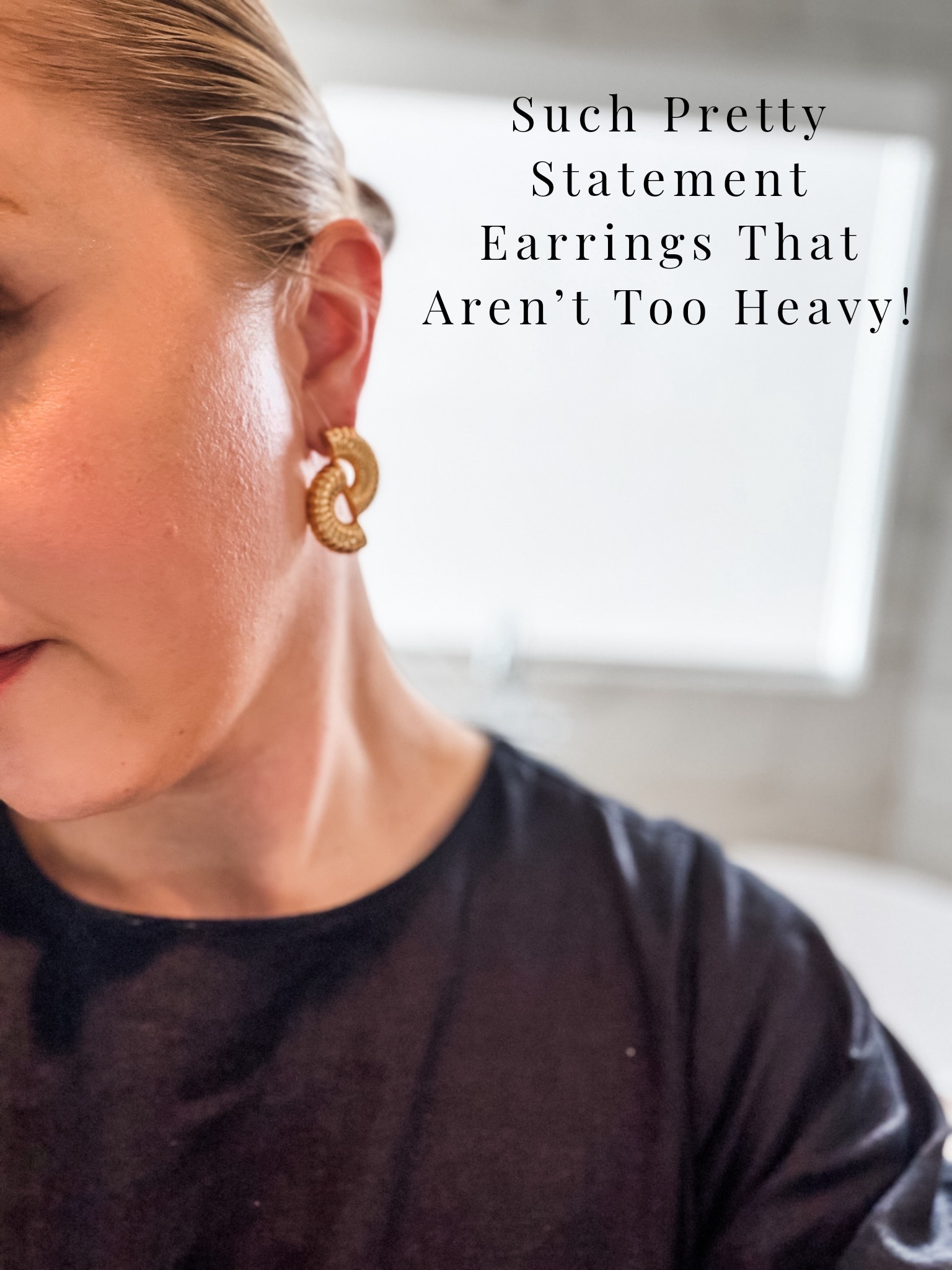 Textured earrings that make a statement, but are beautiful! I love that they aren’t too heavy and are currently 50% off! 

Earrings, Ann Taylor, jewelry 

#LTKootd #LTKSaleAlert