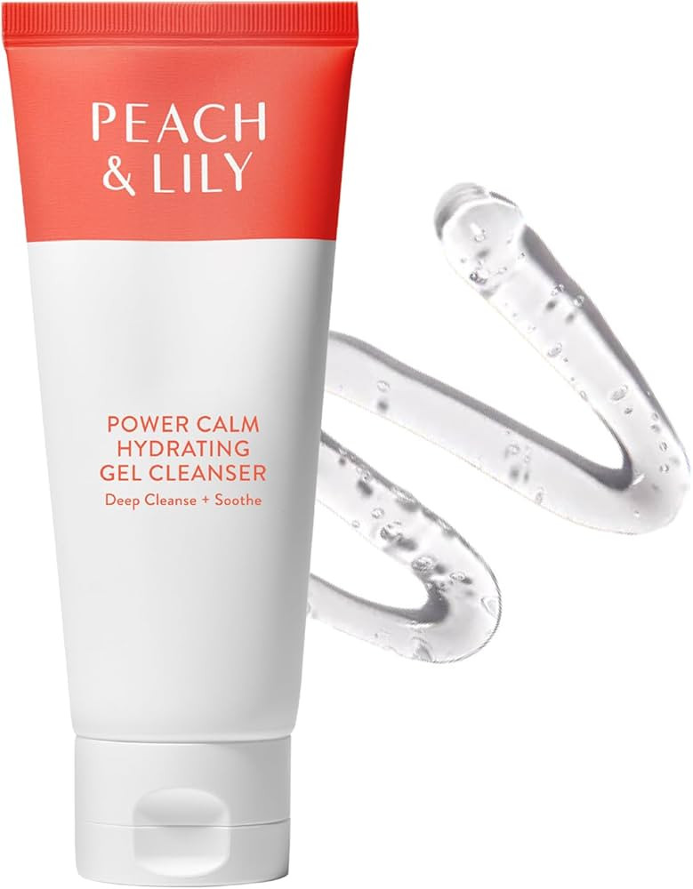 Peach & Lily - Power Calm Hydrating Gel Cleanser - Korean Skincare Face Wash - Dry, Normal, & Oil... | Amazon (US)