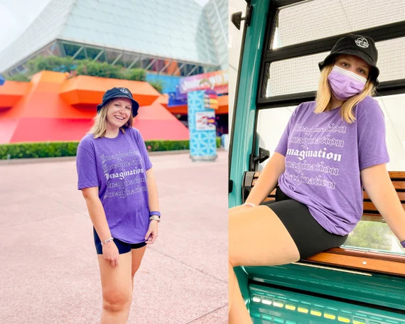 Imagination  Figment EPCOT Disney World Inspired T-shirt | Etsy | Etsy (US)