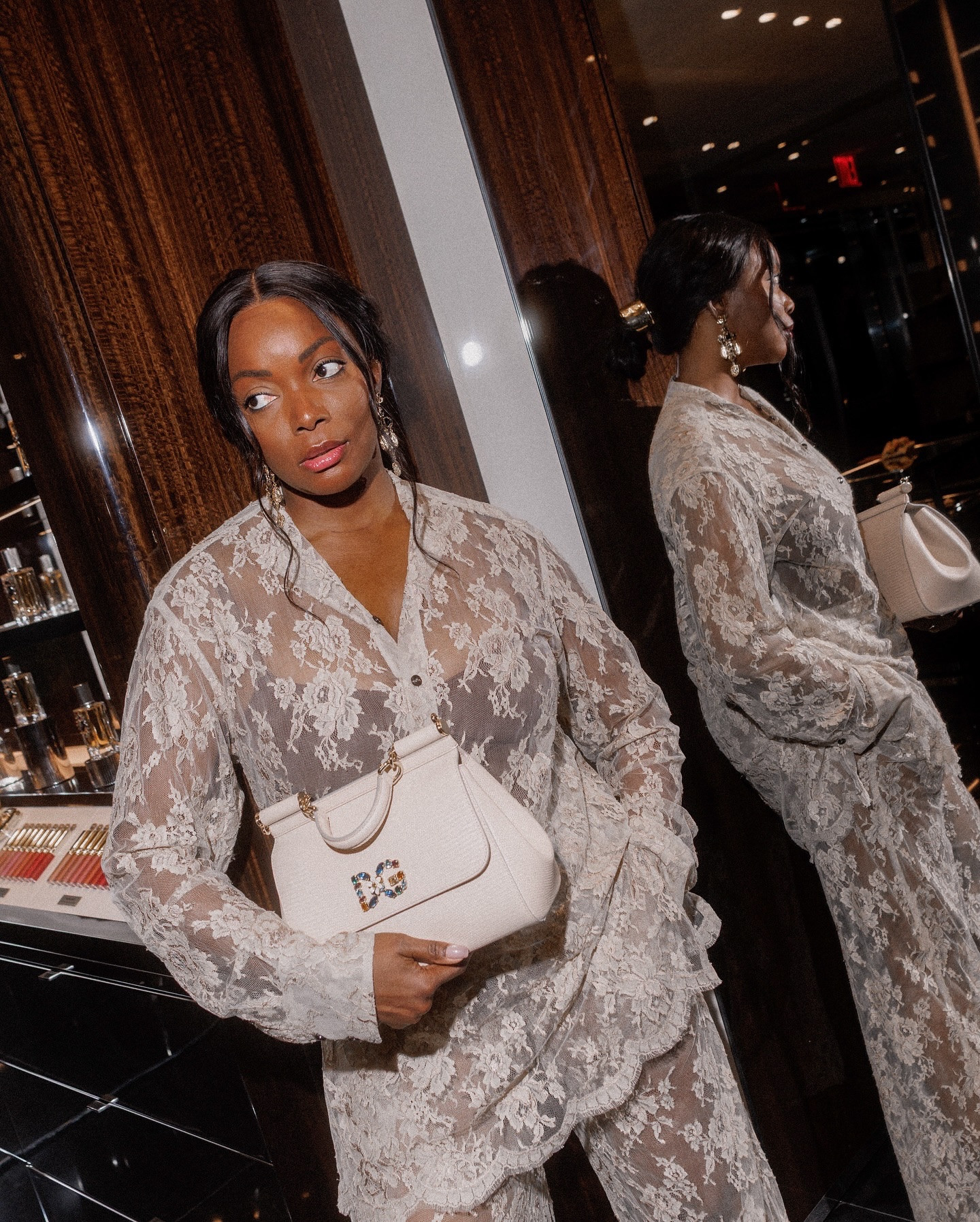 This luxe Dolce & Gabbana lace is on sale now 🤍🤍🤍

#LTKHoliday #LTKootd #LTKCyberWeek