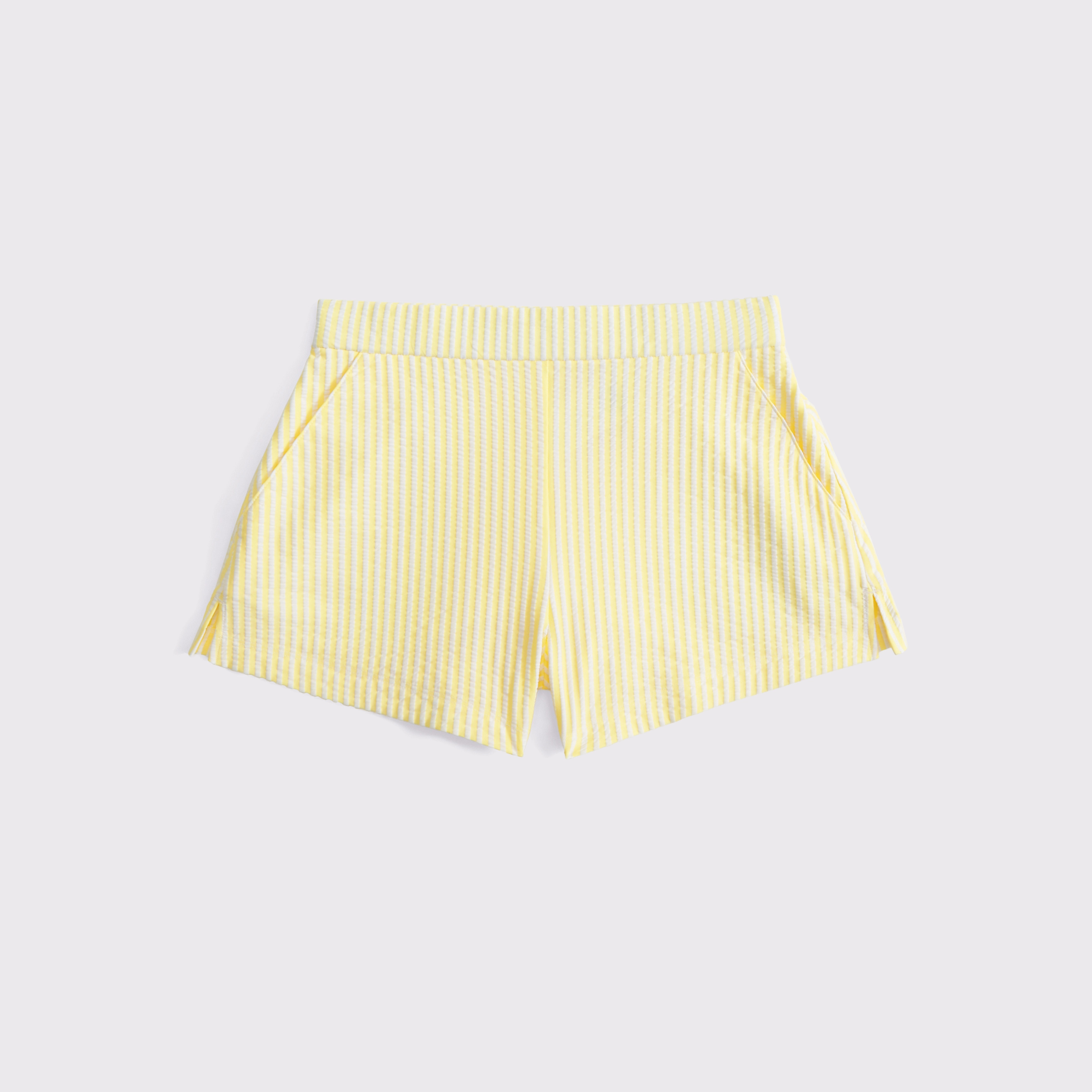 Seersucker Short Coverup | Abercrombie & Fitch (US)