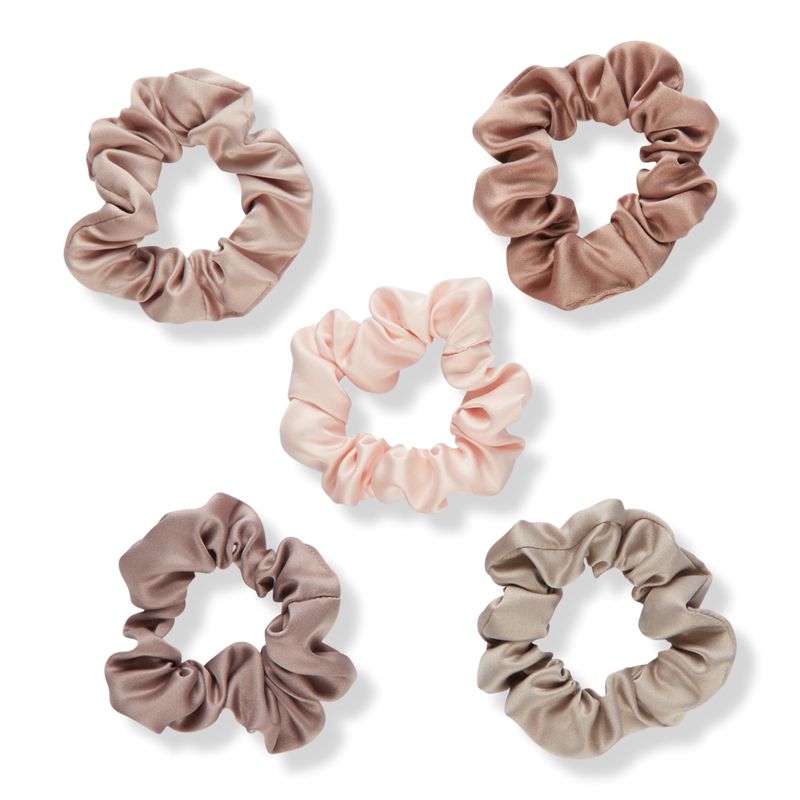 Scünci The Basik Edition Nude Satin Scrunchies | Ulta Beauty | Ulta