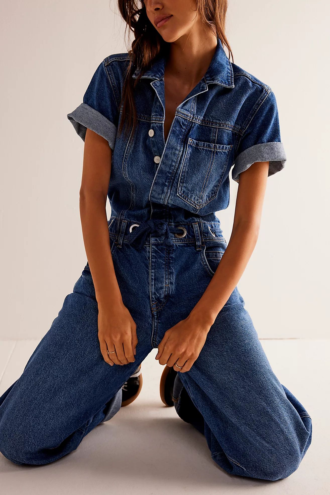 We The Free Edison Wide-Leg Coverall | Free People (Global - UK&FR Excluded)