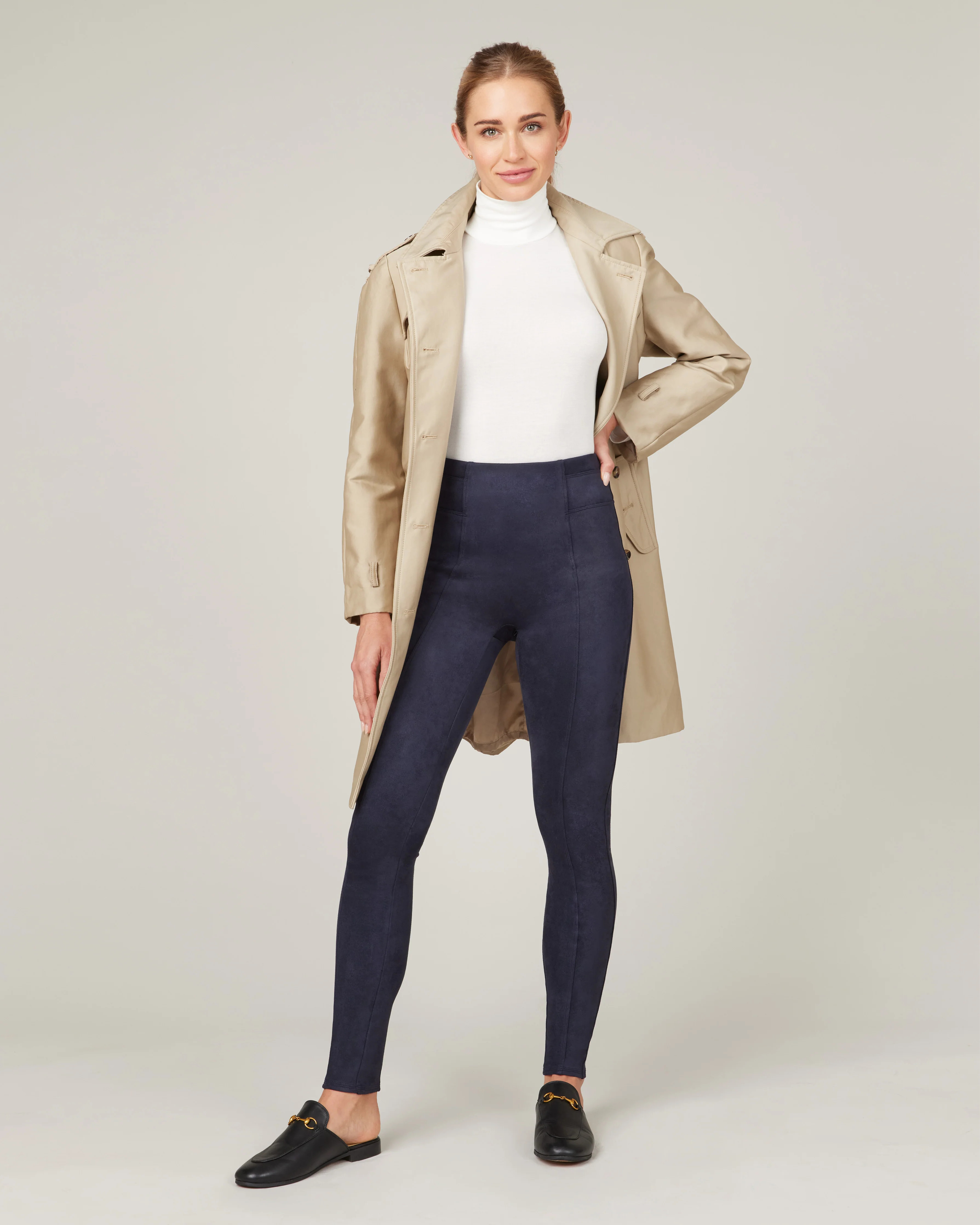 Faux Suede Leggings | Spanx