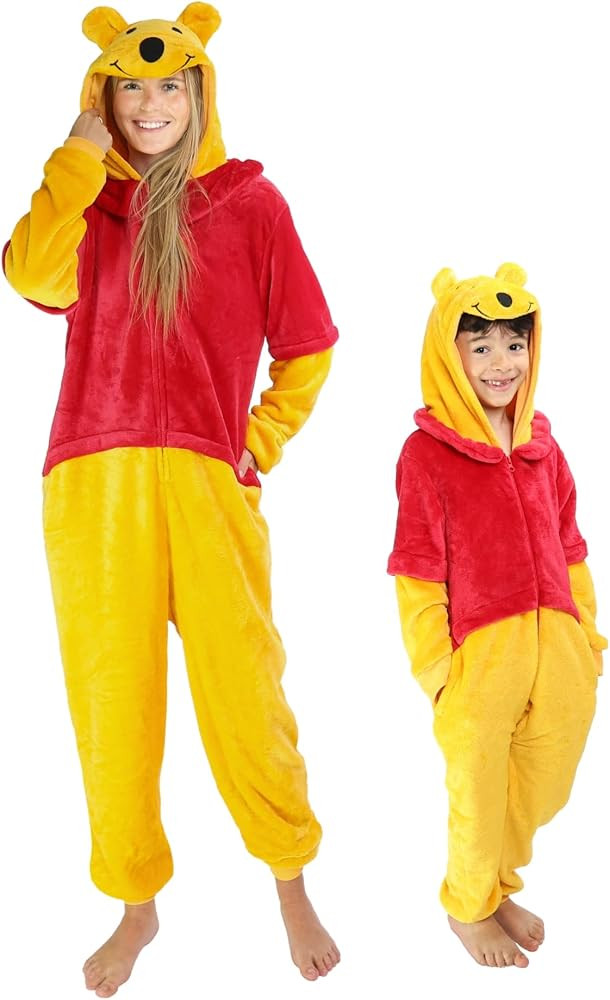 Funziez! Slim Fit Adult Onesie - Animal Halloween Costume - Plush Unisex One Piece Cosplay Suit f... | Amazon (US)