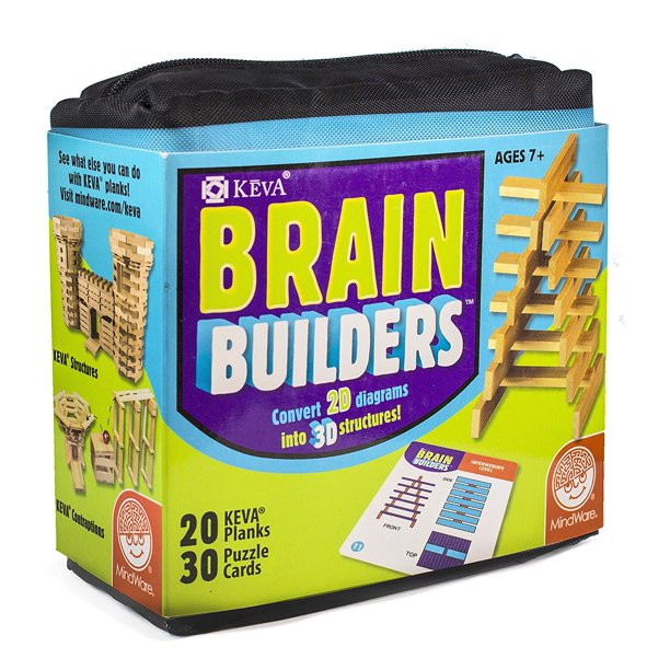 KEVA Brain Builders Game, TOYS THAT TEACH: KEVA Brain Builders from MindWare will train your brai... | Walmart (US)