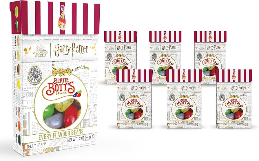 Harry Potter™ Bertie Bott's Every Flavour Beans, 1.2 oz Box, 6 Pack | Amazon (US)