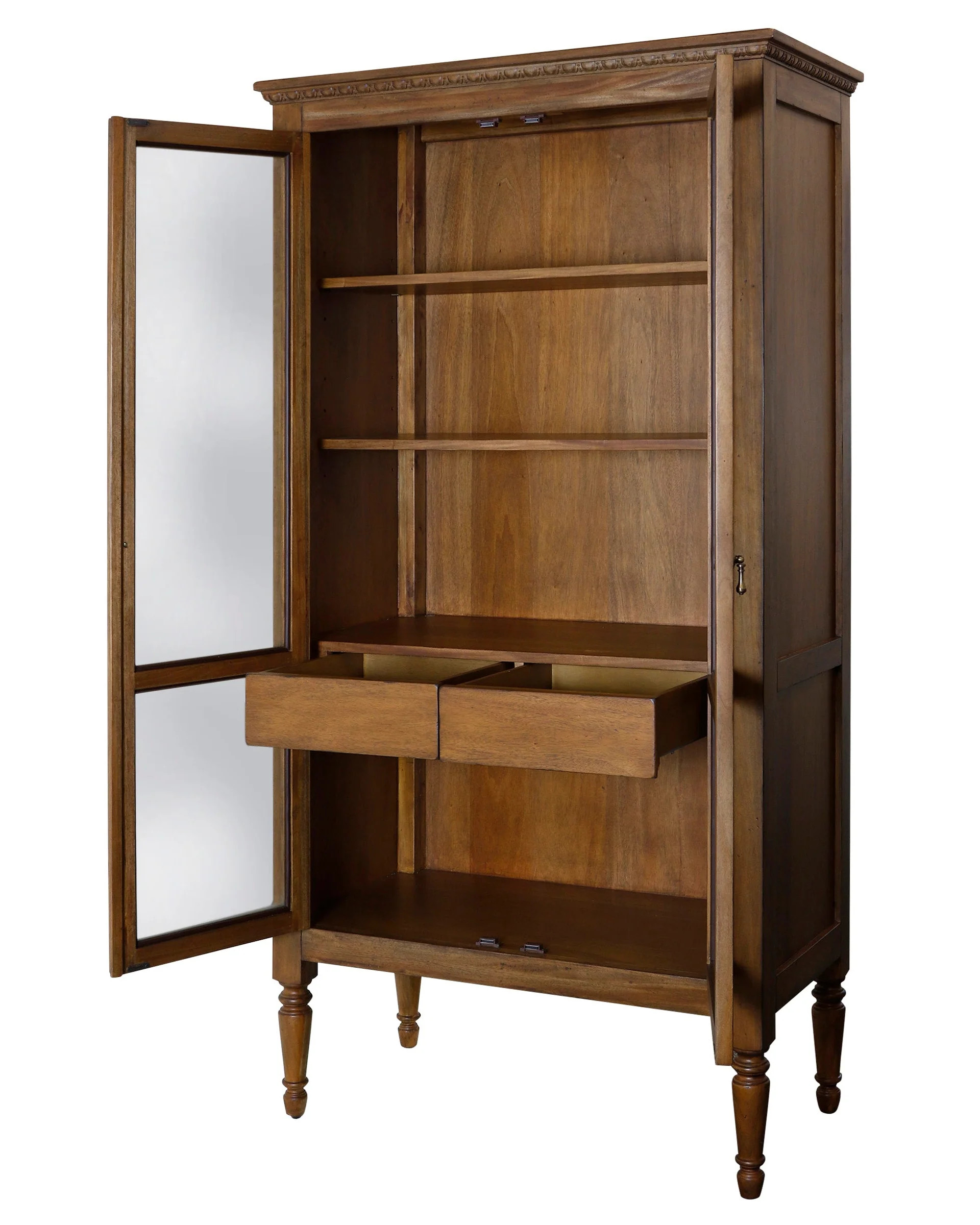 Annette Turned Leg Cabinet | Magnolia