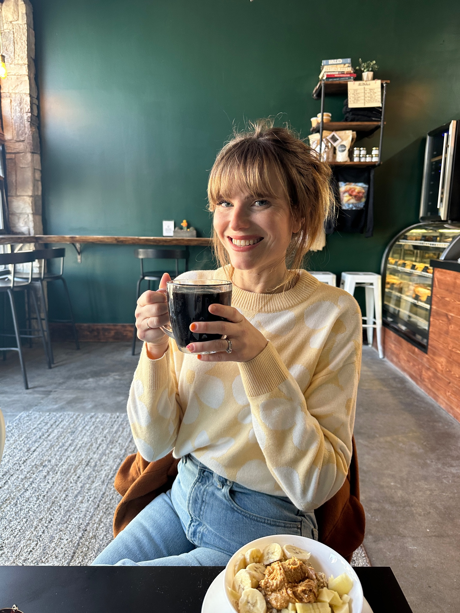 H&M sweater and reformation jeans 

#LTKunder100 #LTKFind #LTKSeasonal