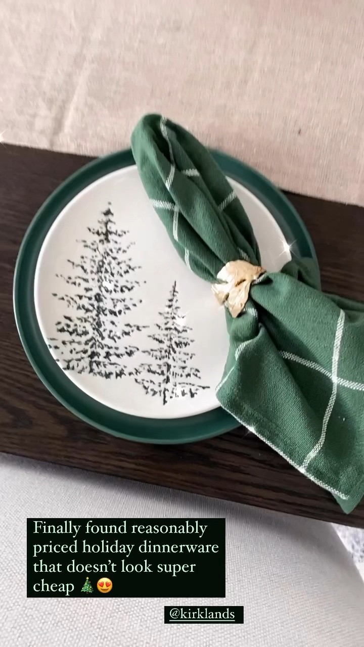 Kirkland’s Christmas dinnerware holiday plates holiday place settings 

#LTKHoliday #LTKSeasonal #LTKunder50