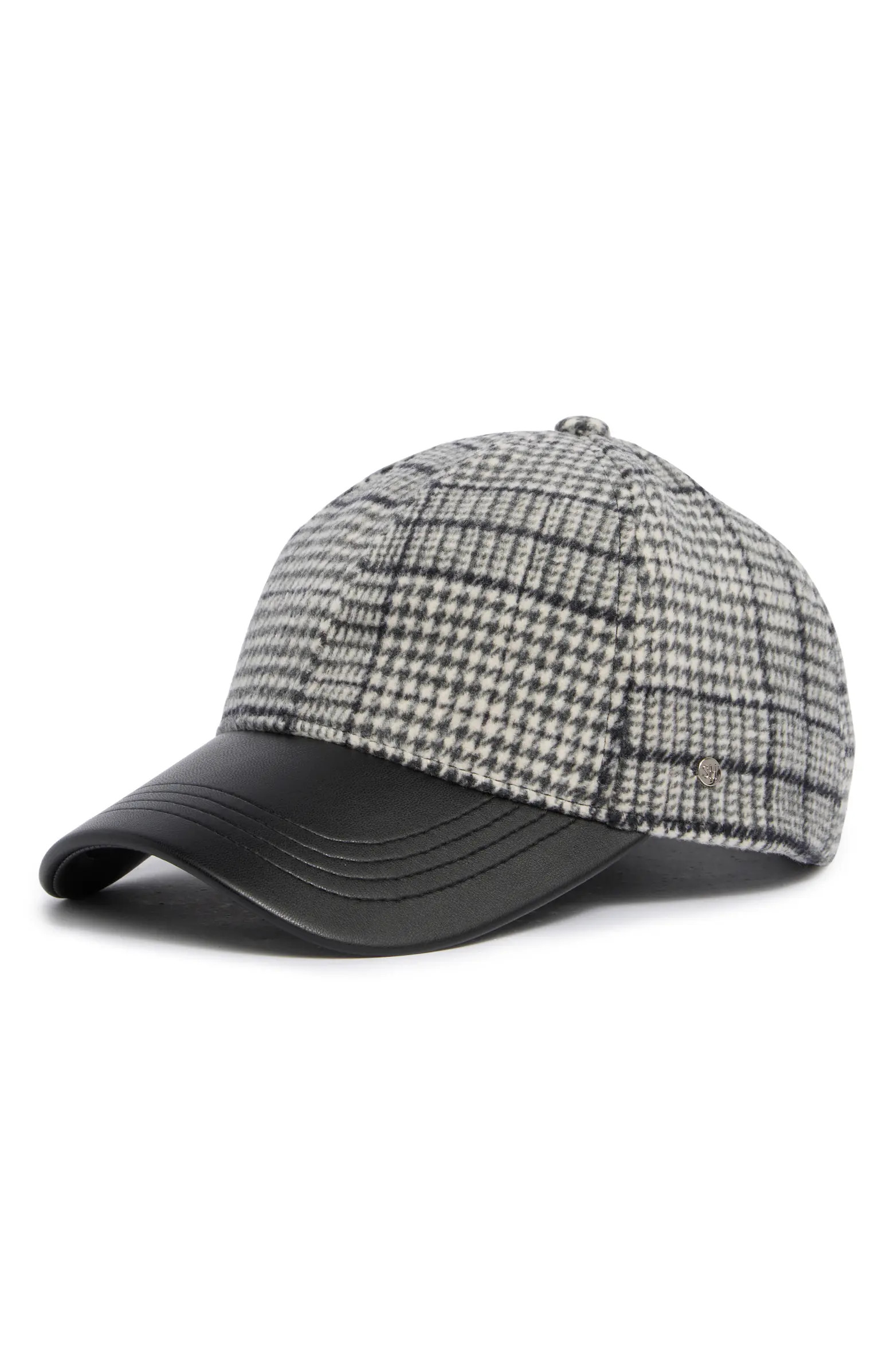 Steve Madden Silas Houndstooth Baseball Cap | Nordstromrack | Nordstrom Rack