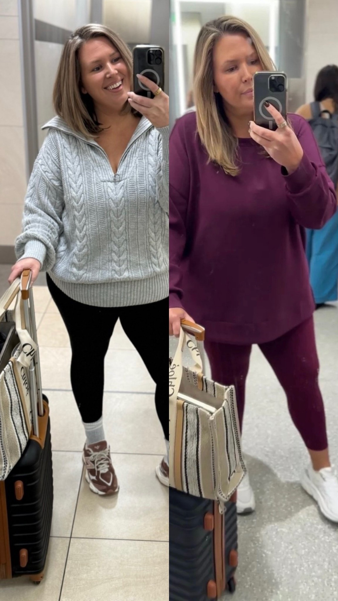 1. Wearing a size 2 in the top! Linked my favorite leggings! 2. Wearing a 2X in the leggings and 3X in the top!

Plus size fashion, travel outfit ideas, comfy casual, airport outfit, everyday outfit ideas

#LTKTravel #LTKMidsize #LTKPlusSize