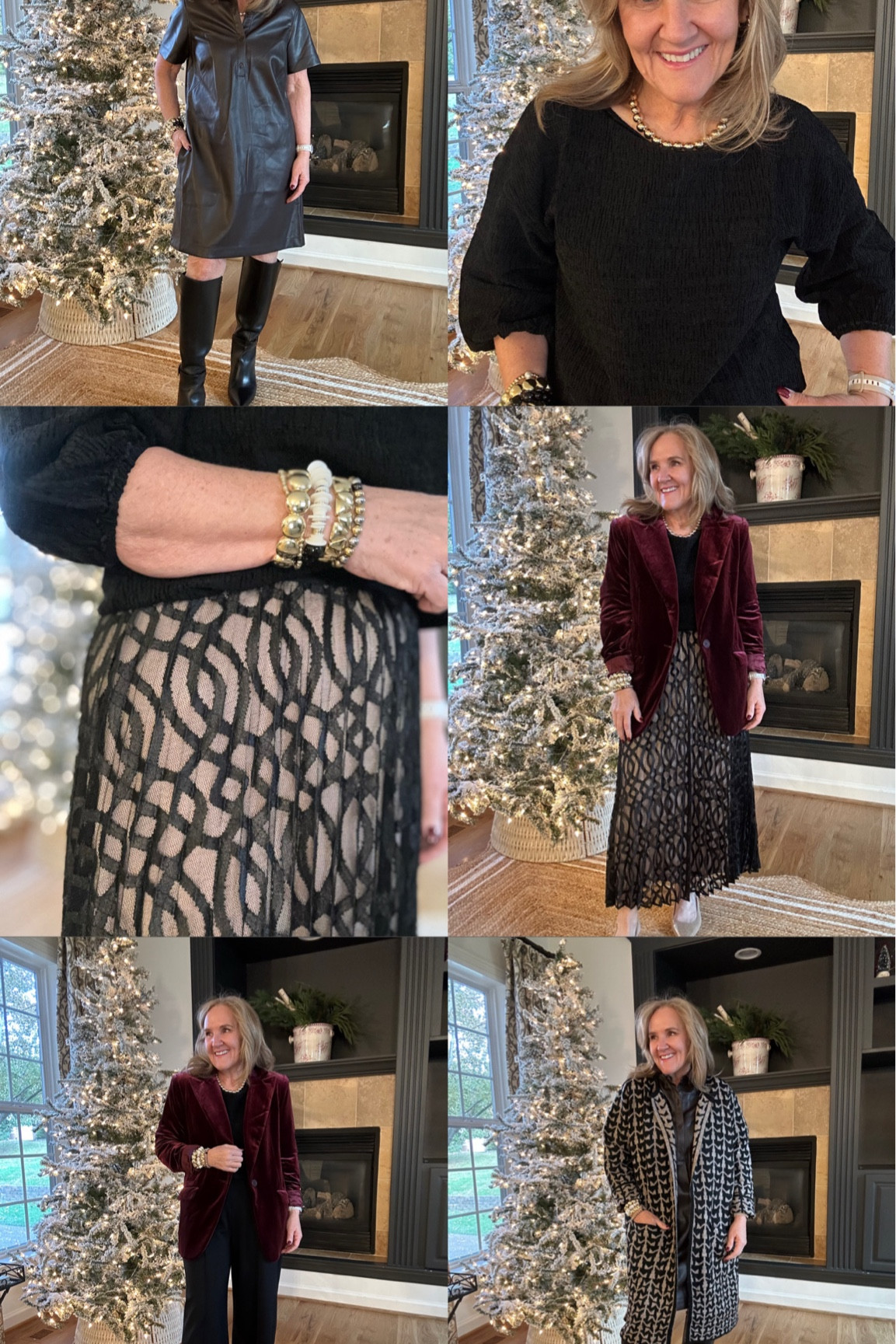 Nordstrom rack finds! I love Max Studio. Looks way more expensive. Always great quality. Everything is a size medium, except the faux leather dress. I needed my larger size, a large. 

@nordstromrack #nordstromrackpartner #rackfinds #rackscore

#LTKHoliday #LTKFindsUnder50 #LTKOver40