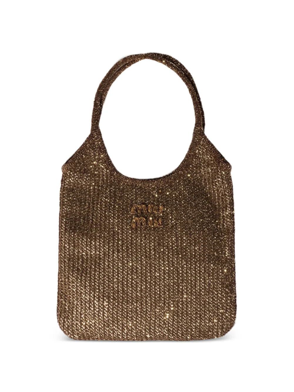 Miu MiuIvy sequin mesh bag | Farfetch Global