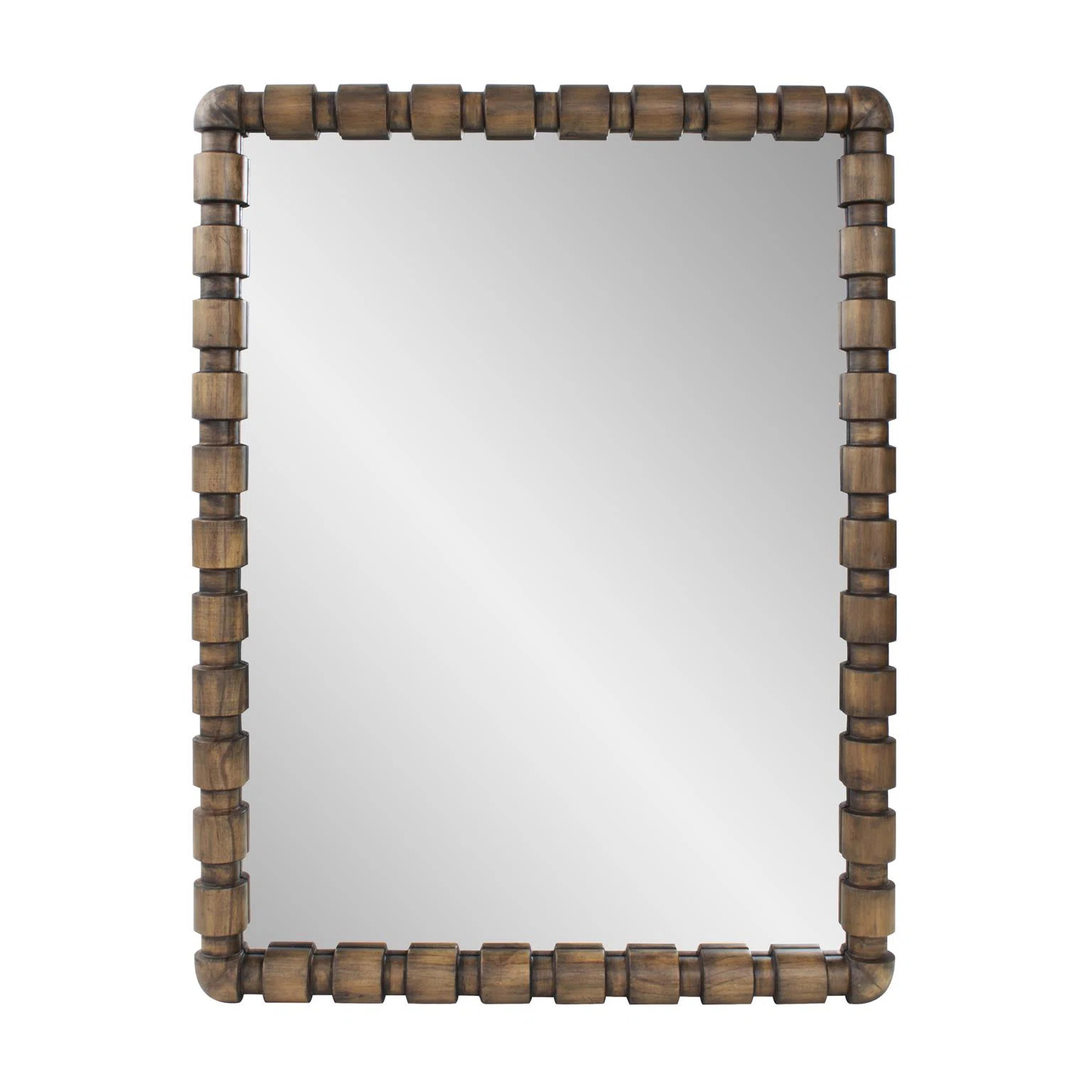 Wooden Bobbin Vanity Mirror | Wayfair North America