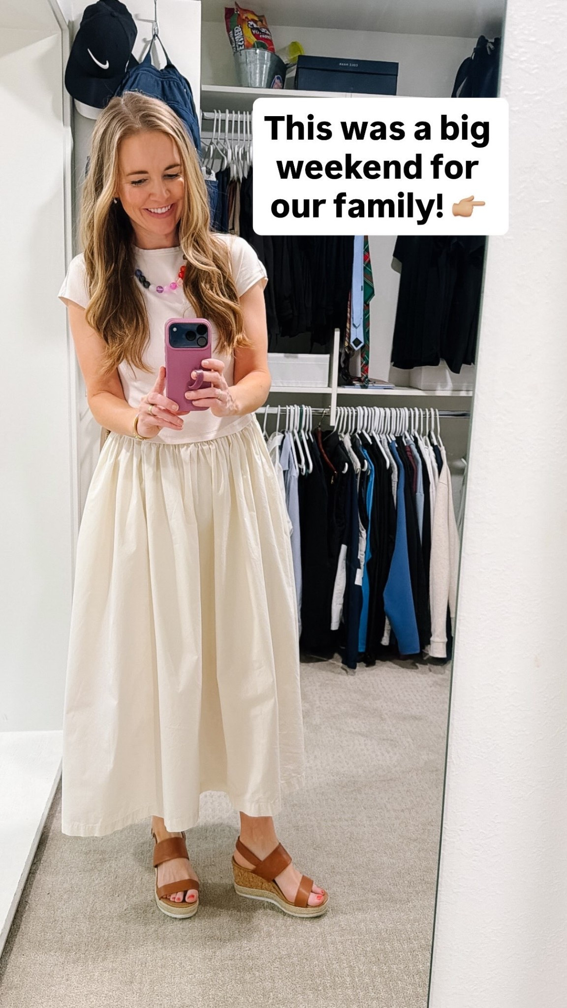 This dress sold out SO fast last year, they just added it in navy and burgundy and they are gorgeous. And it’s under $35!