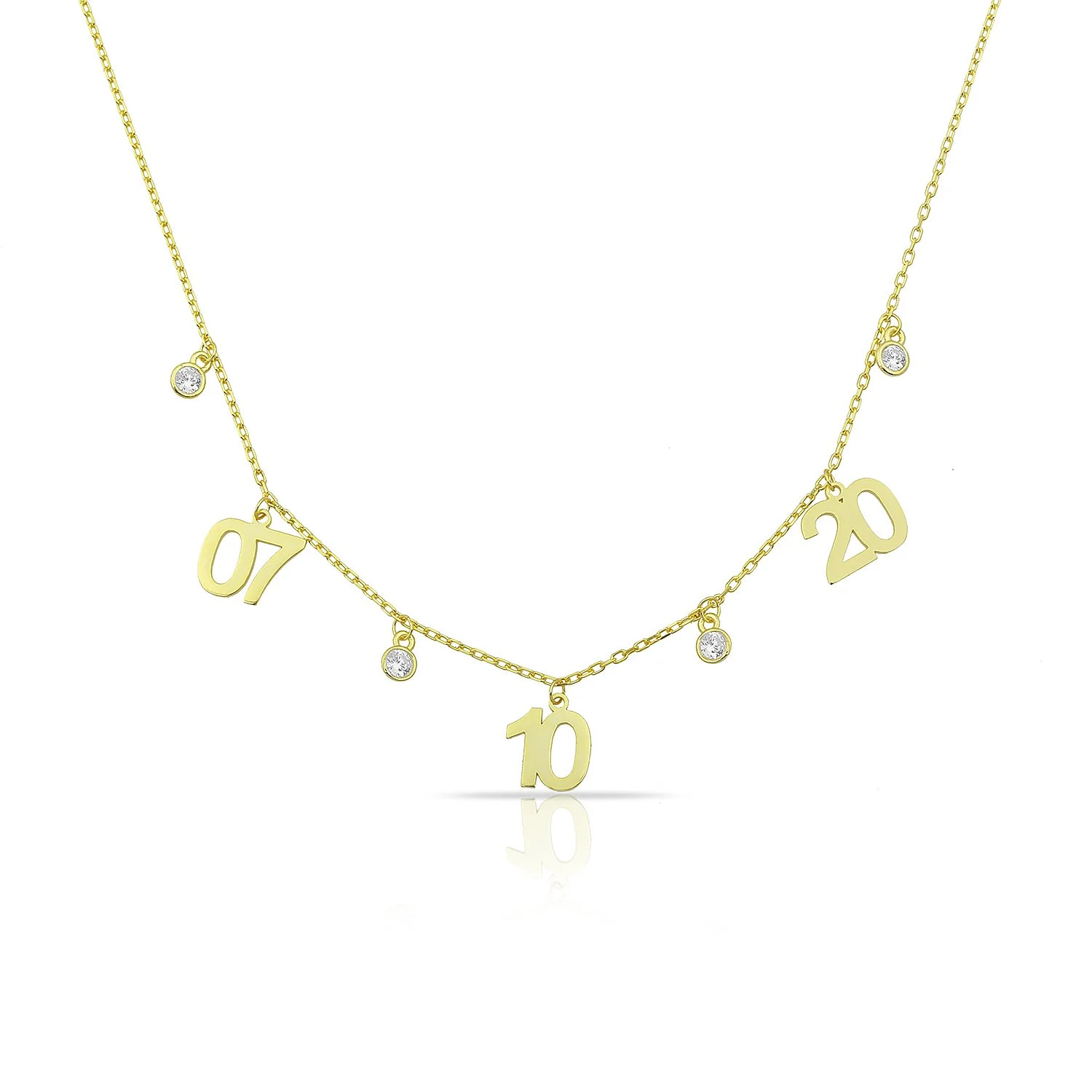 It's All in a Date Custom Necklace | The Sis Kiss