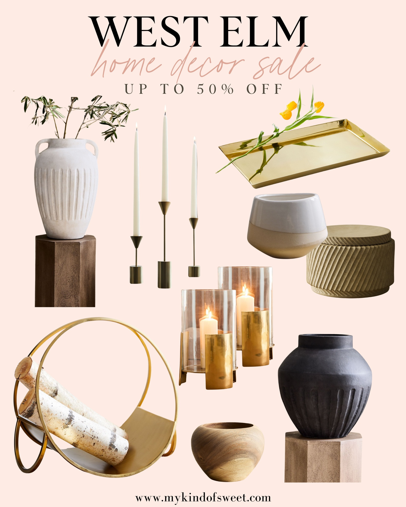 These West Elm decor pieces are on sale! I love the variety of vases and textures.

#LTKSaleAlert #LTKHome #LTKStyleTip