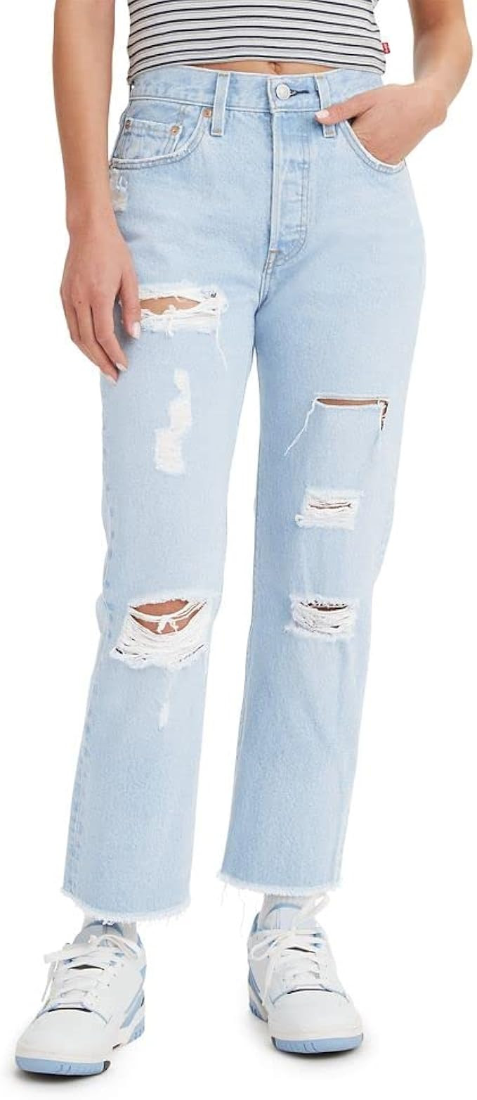 Levi's Women's 501 Crop Jeans | Amazon (US)