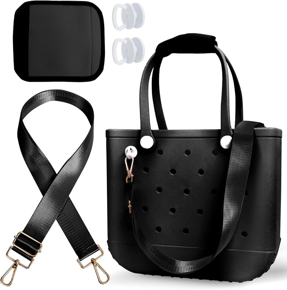 Strap Wrap for Bogg Bag Accessories, Adjustable Crossbody Shoulder Strap Wrap with Detachable Pad... | Amazon (US)