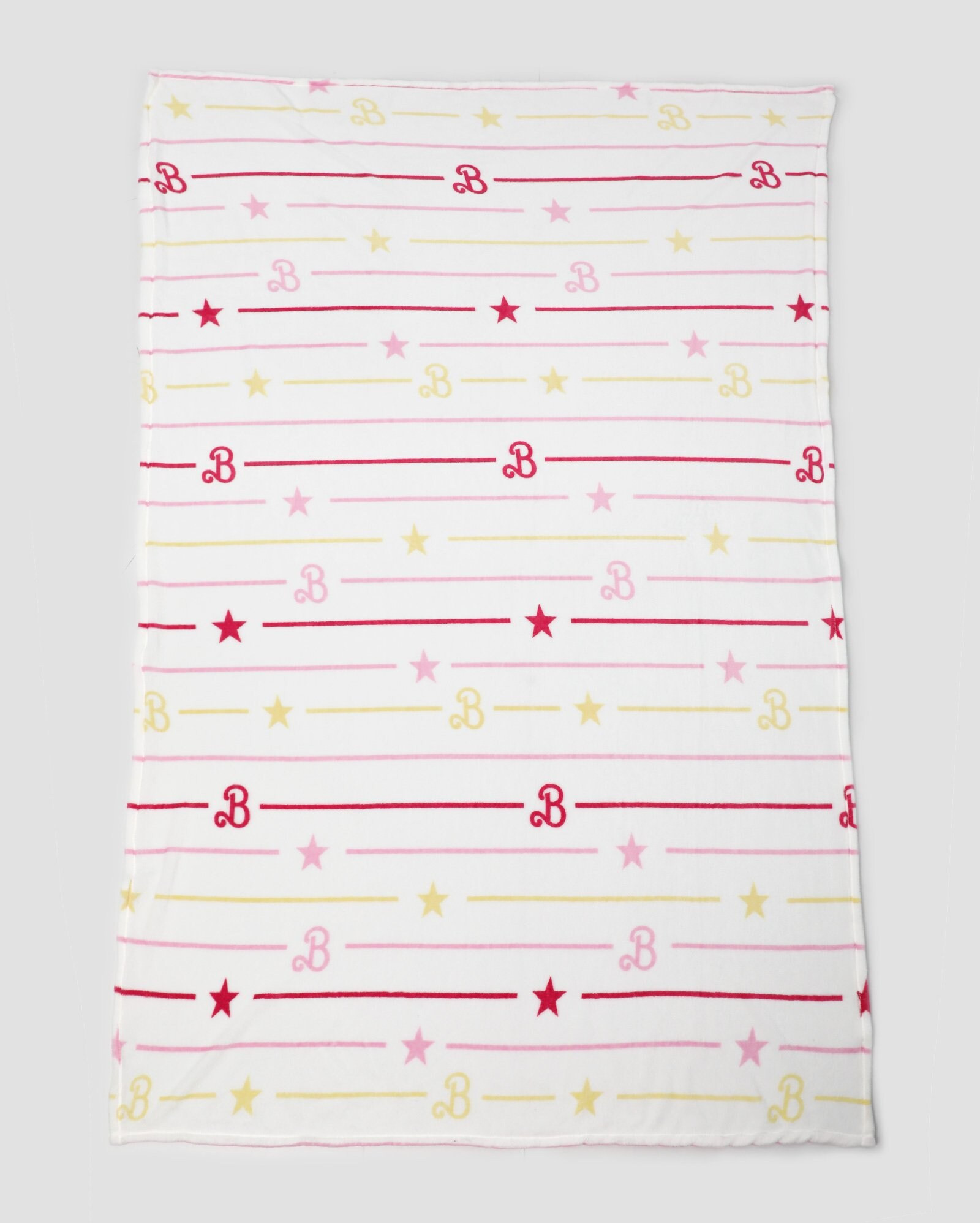 Manta casal em fleece Barbie The Movie branca | Casa Riachuelo | Riachuelo (BR)