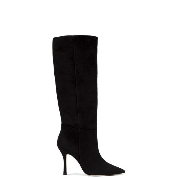 Kate Boot In Black Suede | Larroude