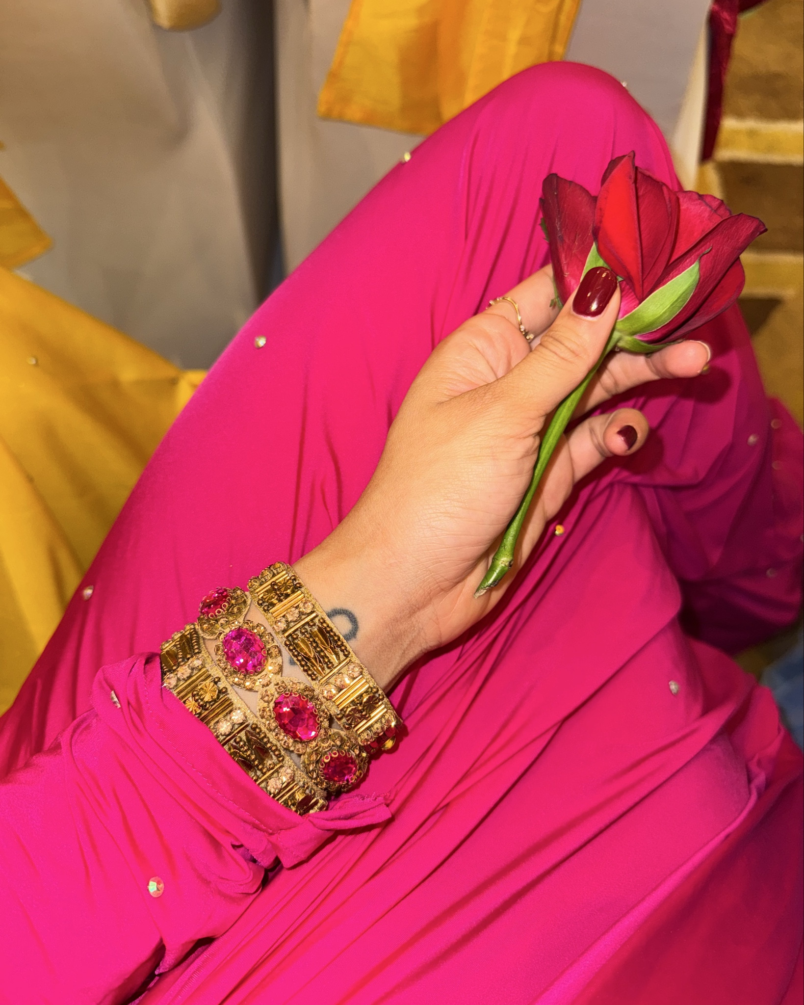 These bracelets just elevated my Indian outfit for tonight’s wedding festivities! #indianwedding

#LTKStyleTip #LTKWedding #LTKSaleAlert