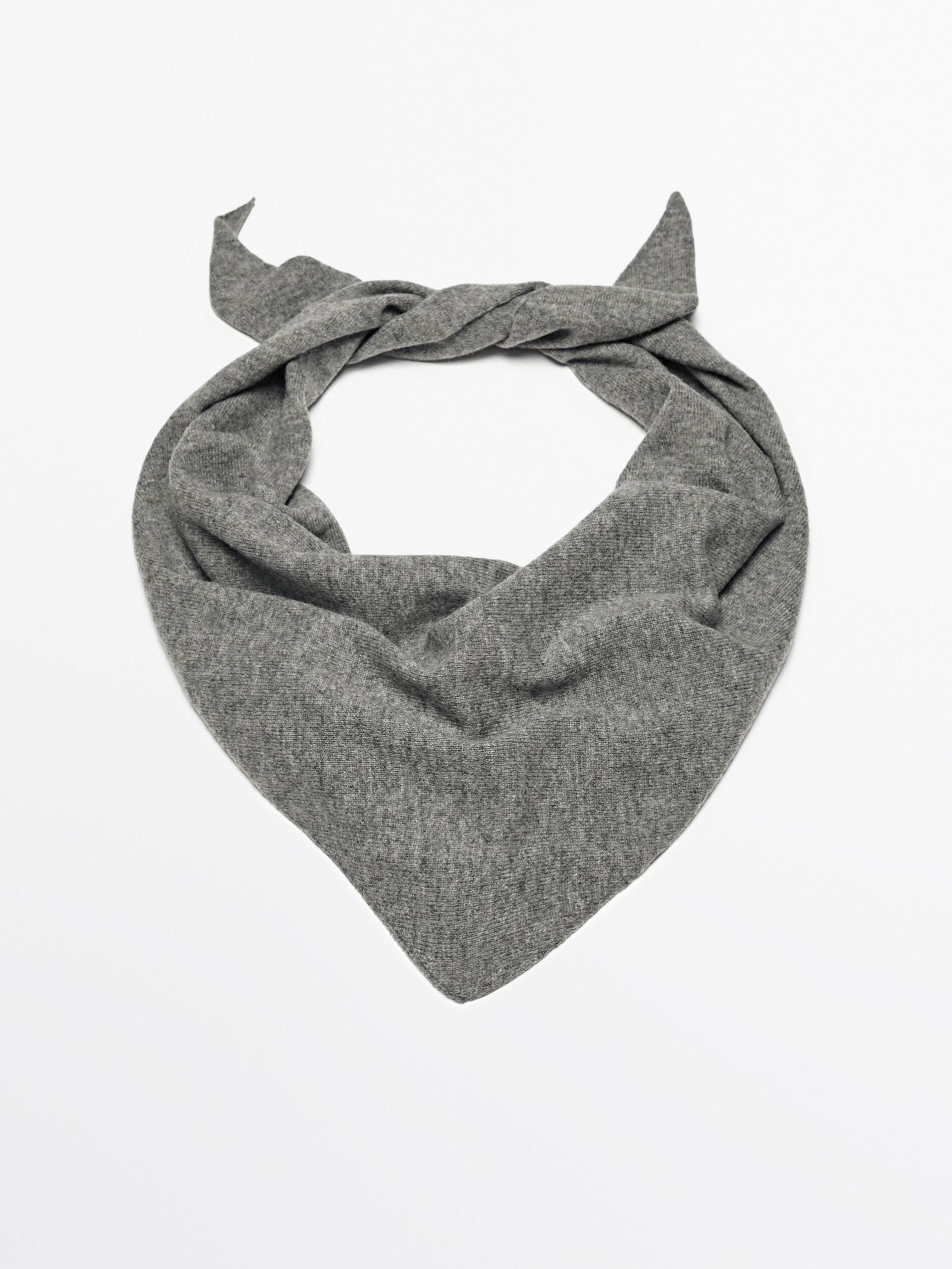 Fine wool blend bandana | Massimo Dutti US