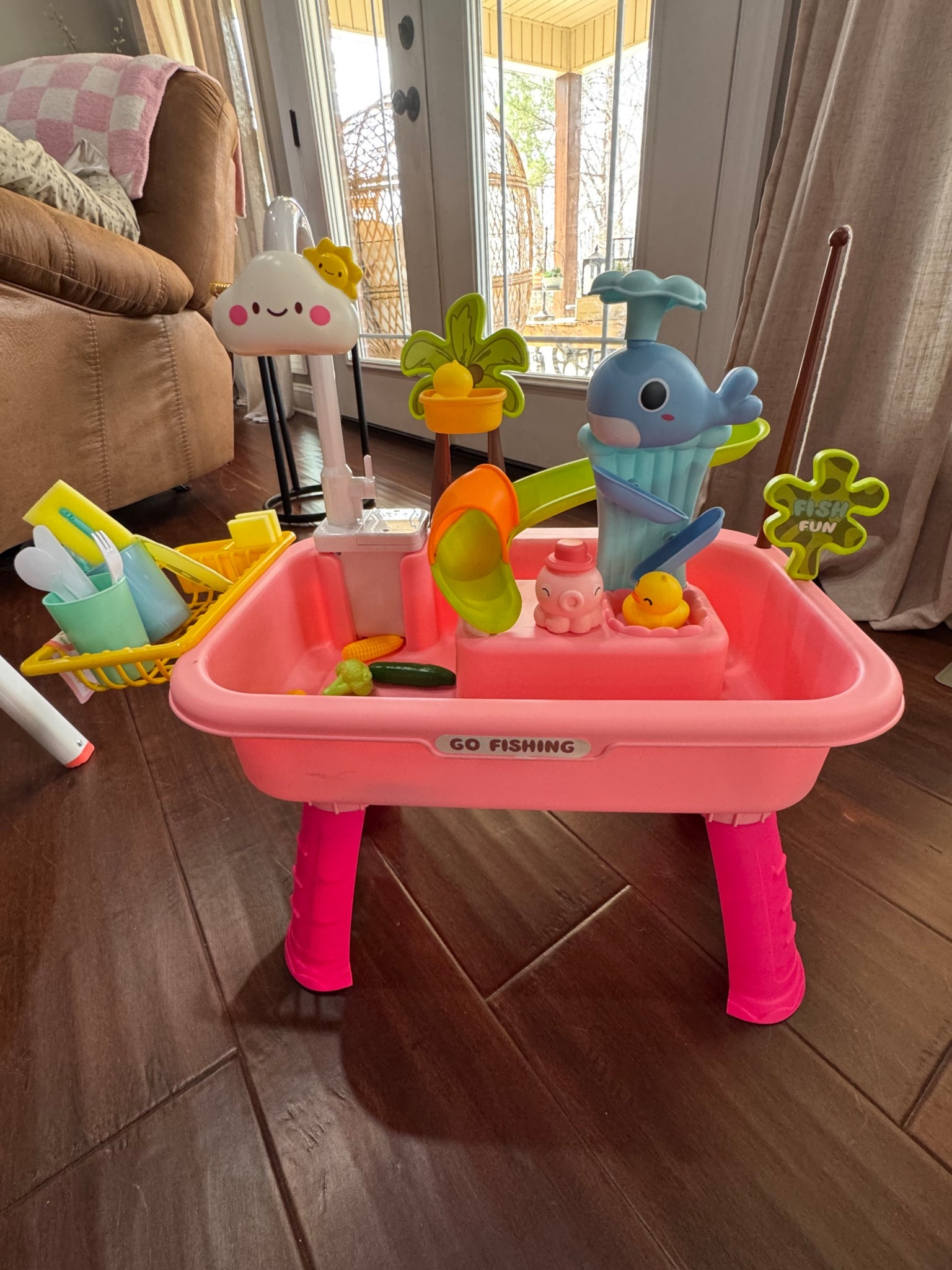 How fun is this water table? Easy to assemble and perfect for the warmer days headed our way! 

#LTKKids #LTKSeasonal