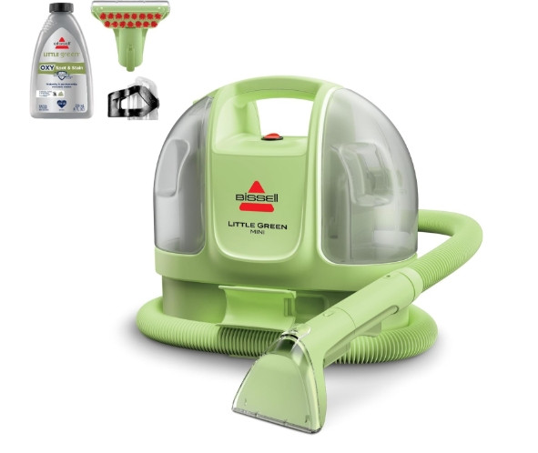 BISSELL Little Green Mini Portable Carpet and Upholstery Deep Cleaner, Car/Auto Detailer, with HydroRinse Self-Cleaning Tool and 4" Tough Stain Tool, Tea Green, 4075 

 #LTKselfcare #LTKActive #LTKU